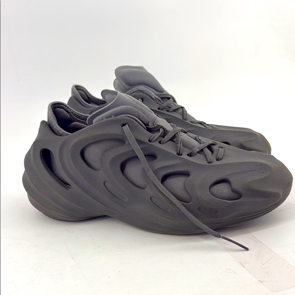 ADIDAS AdiFom Q Gray Sneakers - Picture 1 of 7
